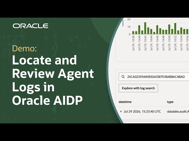 How to Locate and Review Agent Logs in Oracle AI Data Platform