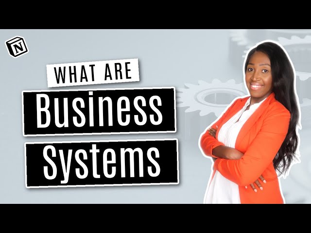 What Are Business Systems? | Business Systems Explained #1