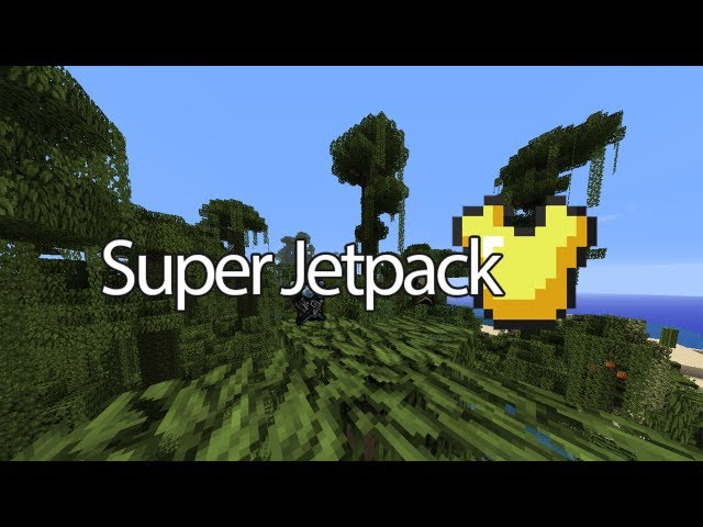 Bukkit: Super Jetpack - A fun way to get around your server!