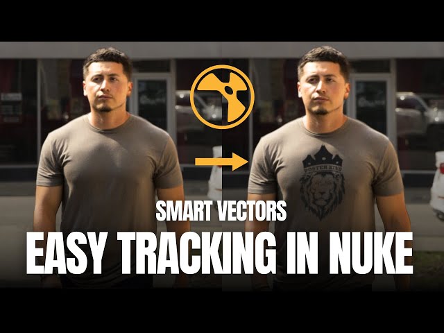 Easy Tracking with Nuke Smart Vectors - Beginner Tutorial
