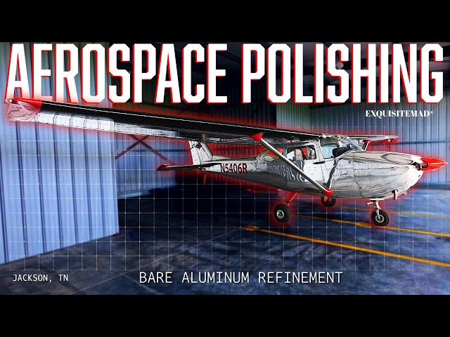 Aircraft Brightwork Polishing | 1970s Cessna Aerospace Surface Refinement | Aviation Detailing
