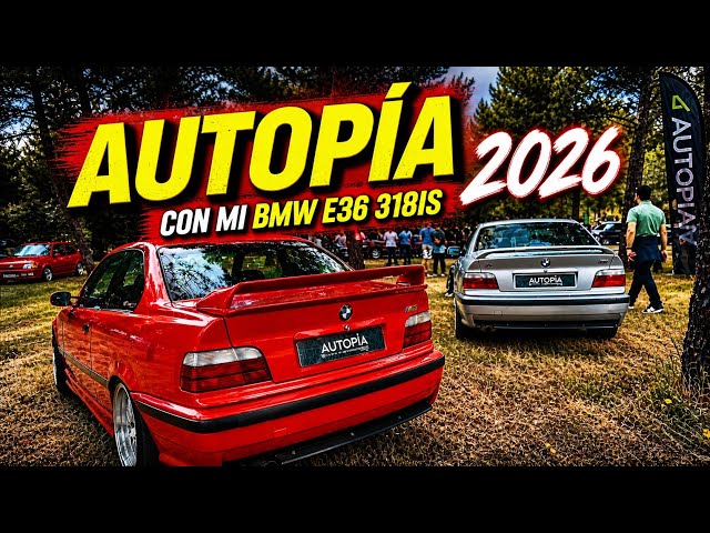 ✅ AUTOPÍA 2026 CON MI BMW E36 318IS COUPE ENTRE JOYAS EN MADRID