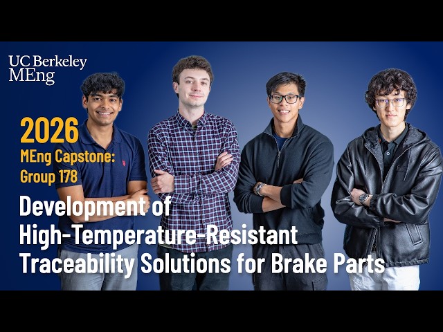 Capstone Project 178: In partnership with Brembo (MEng 2026)