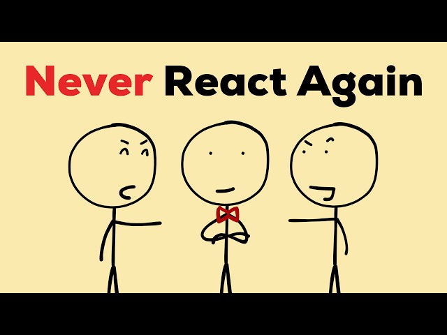 How To Never Get Angry Or Bothered By Anyone