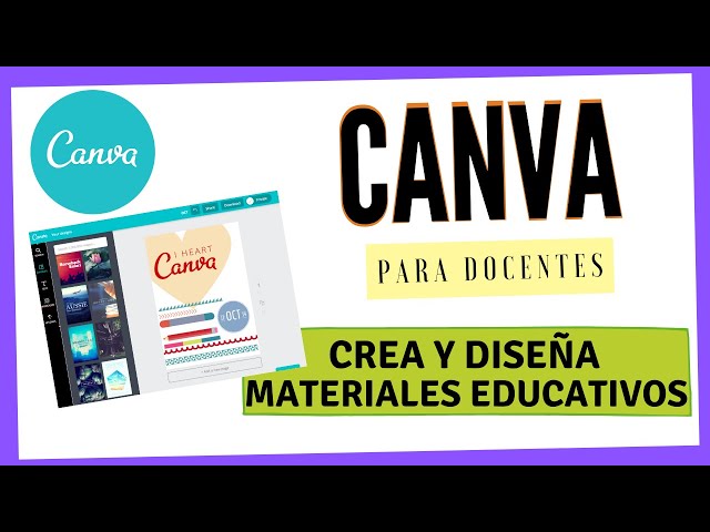 Tutorial CANVA para DOCENTES completo [2021 🆕] (Parte 1)