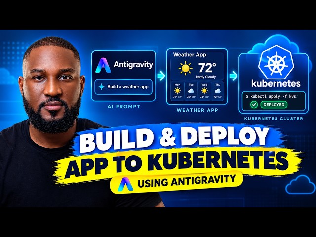 Crea y despliega una aplicación de clima en Kubernetes usando Antigravity