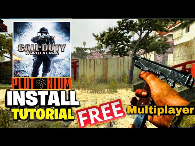 Call of Duty World At War Plutonium Multiplayer in 2026 | T4 launcher