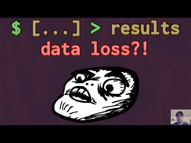 Watch Out for Data Loss When Redirecting to a File in a Shell Script