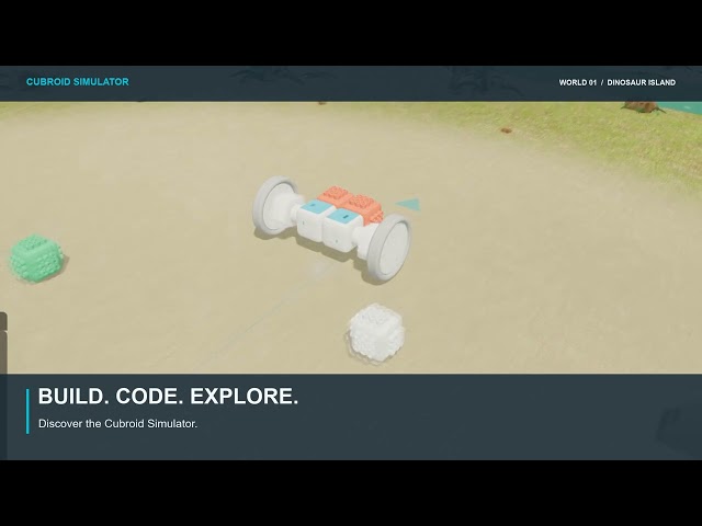 Build. Code. Explore Dinosaur Island | Cubroid Simulator