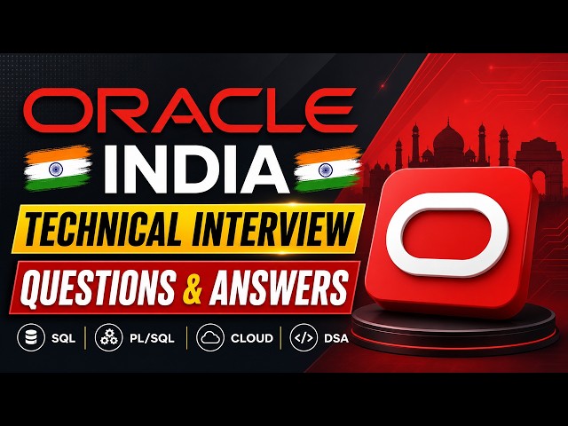 Oracle India Technical Interview Questions & Answers