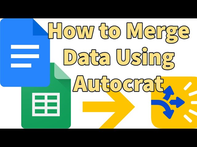 How to Merge Data into a Google Doc Using Autocrat