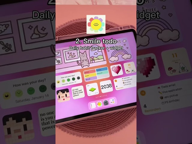 5 free apps you NEED on your iPad ❤️ best iPad apps + widgets | iPad Pro