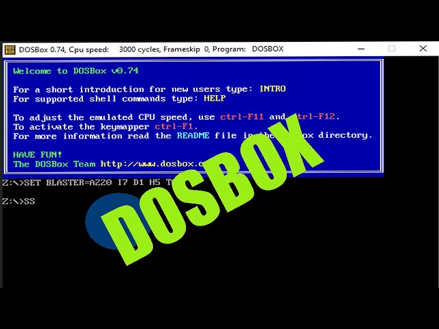 How to Install DOSBOX, MASM LINK and how to Run Assembly Program on DOSBOX