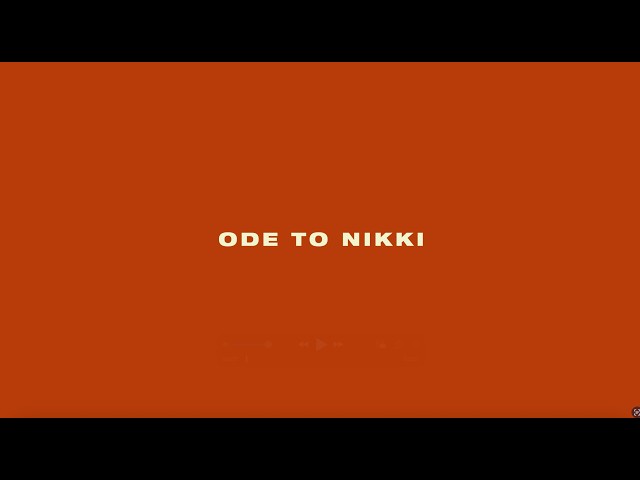 Jill Scott - Ode to Nikki feat. Ab-Soul (Official Lyric Video)