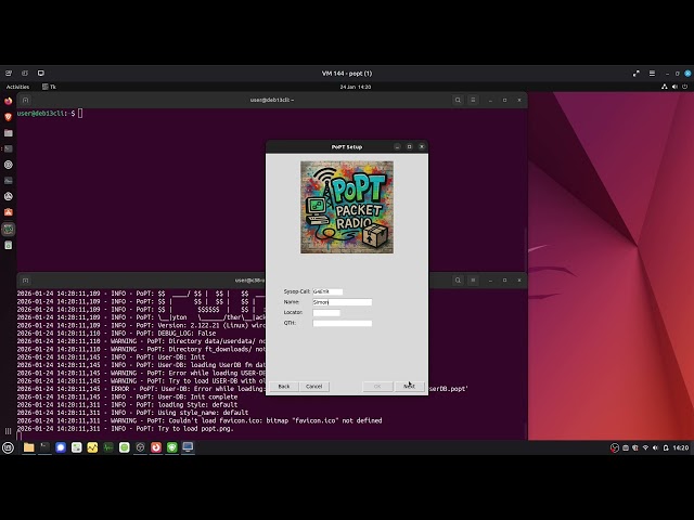 PoPT Python Packet Radio Terminal Program