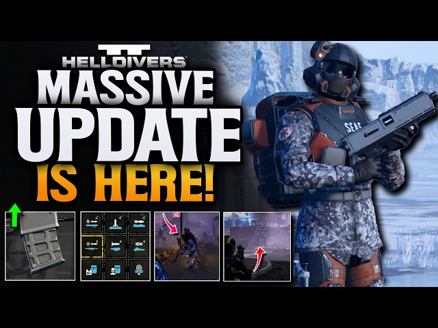 Helldivers 2 MASSIVE Title Update! SEAF Updates! New Enemies & MORE!