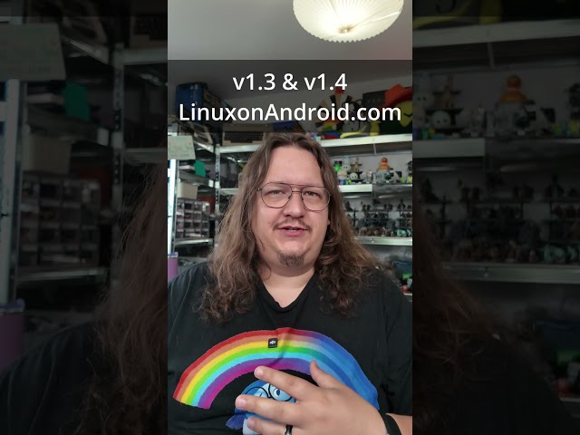 Run Full Linux & Desktop GUIs on Android! (v1.3 & v1.4 Update) 🐧📱 #Shorts