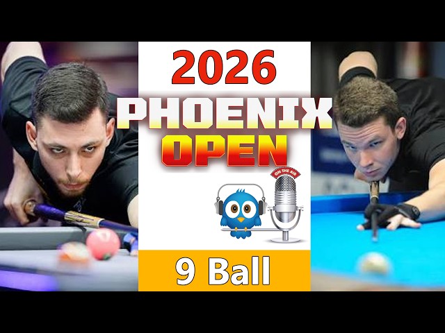 Finals - Aleksa Pecelj vs Oliver Szolnoki - 9 Ball - 2026 Phoenix Open