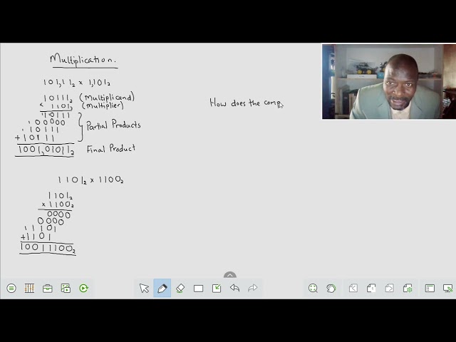 9b. Binary Arithmetic. How a Computer Multiplies