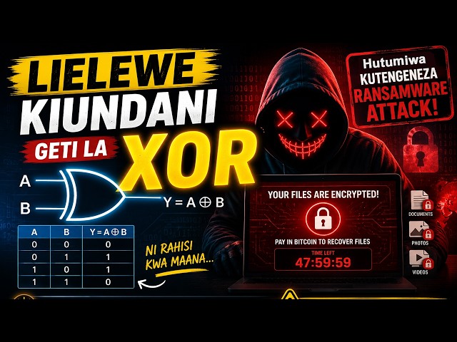 Njoo tuingie ndani ya geti linalotumiwa na Wadukuzi kufanya Ransomware Virus