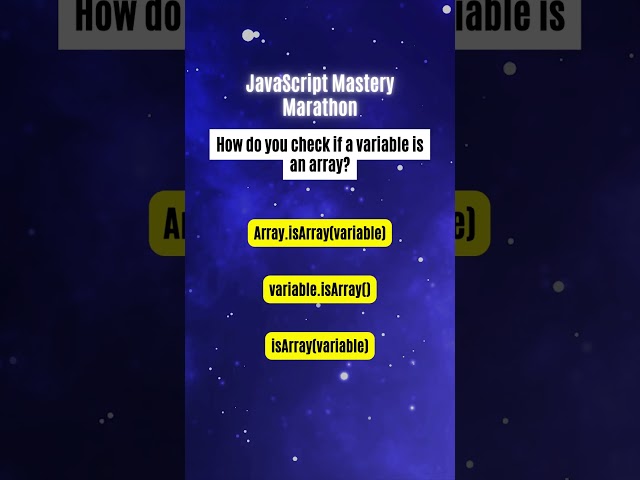 JavaScript Mastery Marathon: A Comprehensive Journey through Language Excellence! #javascript