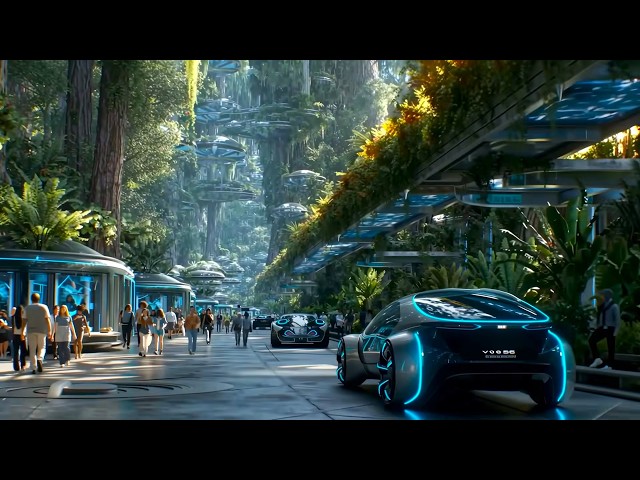 Future City 2125: 100 Years From Now | Sci-fi AI Short Film (4K)