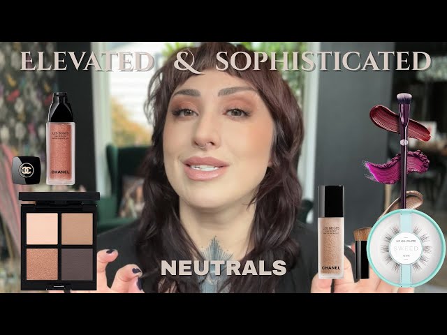 Elevated & Sophisticated Neutral makeup look 