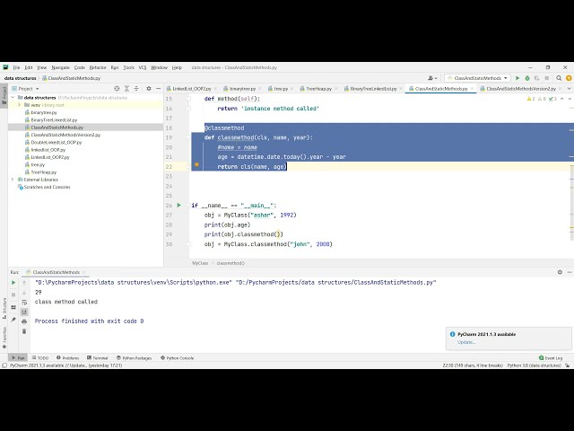 @classmethod decorator