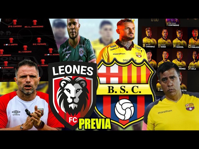 CÉSAR FARÍAS' FINAL LINEUP! BARCELONA'S STARTING XI TO FACE LEONES DEL NORTE