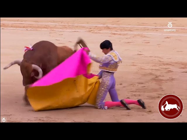 Sebastián Castella, primer toro, Corrida de La Beneficencia, Madrid 09-06-2024