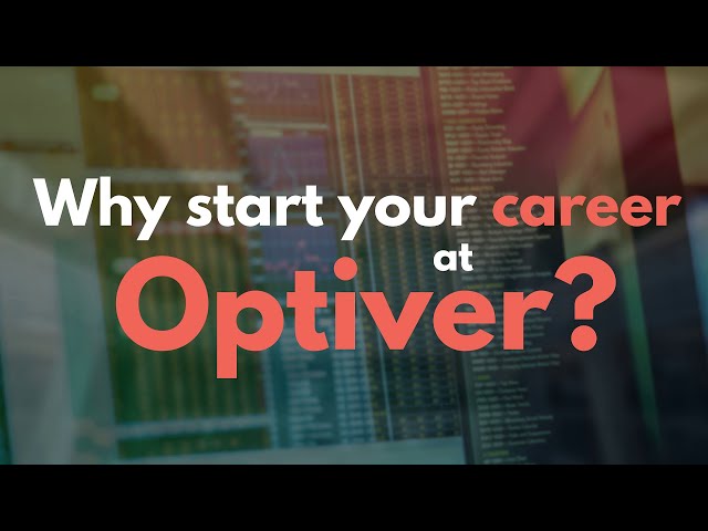 Why start your career at Optiver?