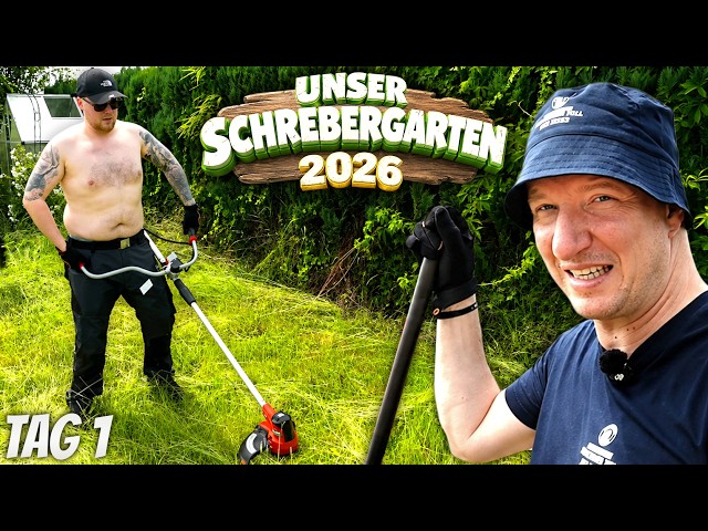 ZARBEX & SCHRADIN vs. HORROR GARDEN🌿💀 total MELTDOWN😱🤣 | Our Allotment Garden 2026 Day 1