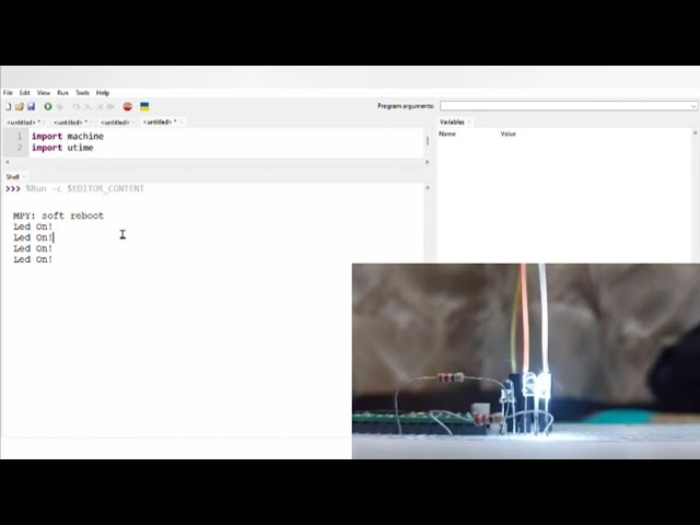 💥Variables in Raspberry Pi Pico Micropython - Embedded Systems (Tamil - தமிழ்) 