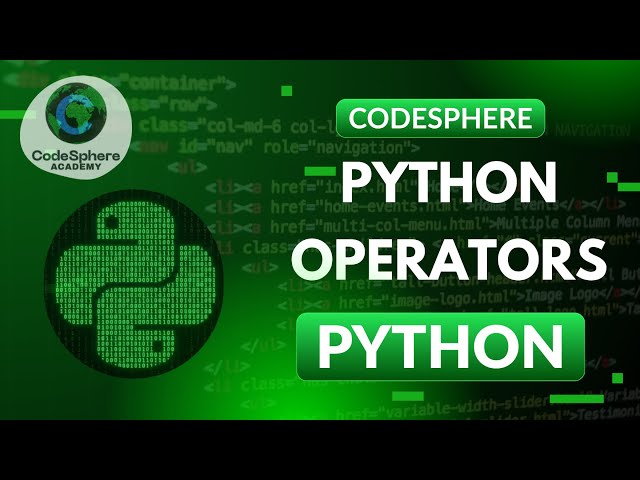 Session 2  Unlock Python's Power with Operators The Complete Guide for Beginners Beginner Friendly
