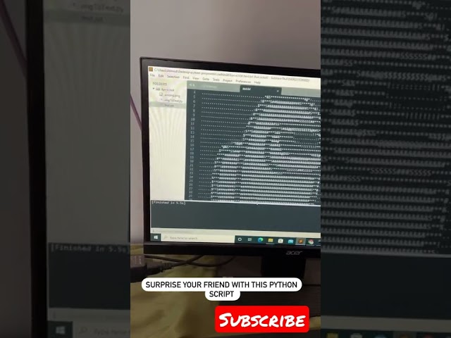 Image to ASCII Art using Python | Python Programming Tutorial | Walkthrough video #shorts #trending