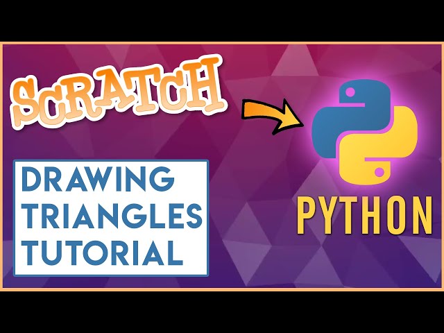 Block to Text-Based Programming - Drawing Triangles