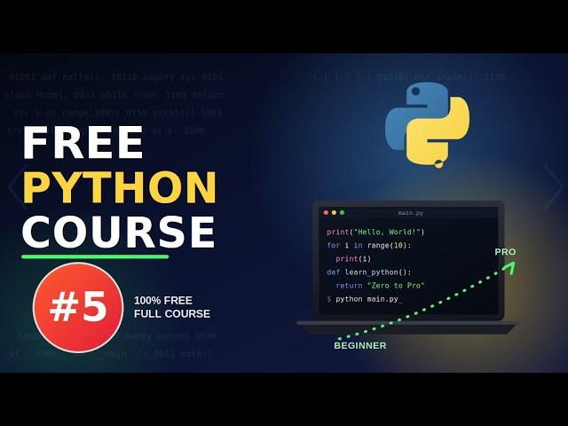 EP - 05 | Free Python Course | #codingBP #pythons #coding #basics #english #engineering
