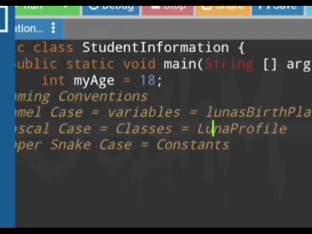 Learn Java in One Video-Java for Beginners - Naming Convention #java #javatutorial #javaprogramming
