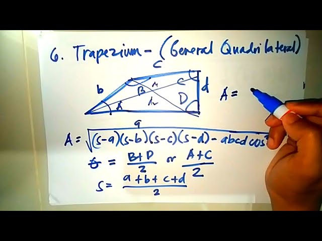 Plane Geometry Formulas: Part 2/2