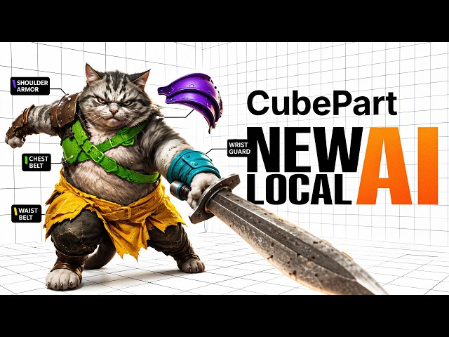This New Local AI Understands 3D Objects — Roblox CubePart