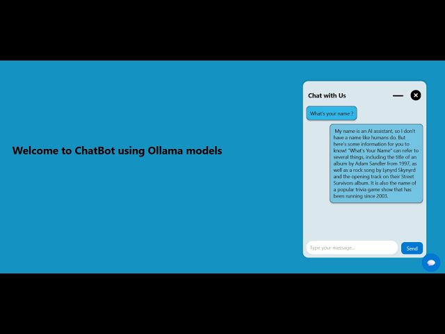 Chatbot App in React Native with Ollama & FastAPI | AI-Powered Chatbot Tutorial