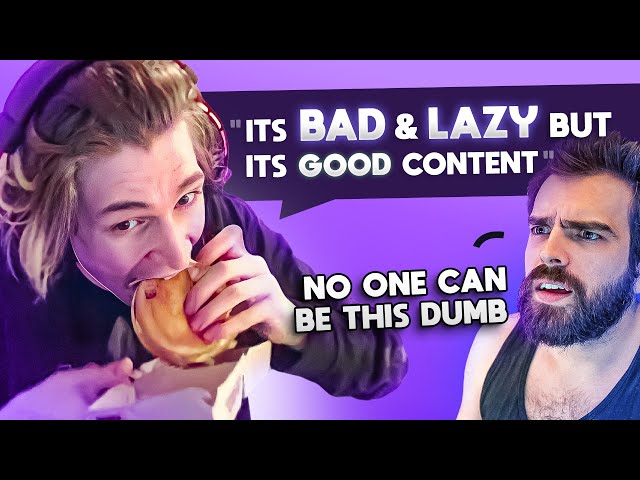 Is XQC Actually This Evil and Dumb? (XQC Subtitles Available) - XQC React Defense
