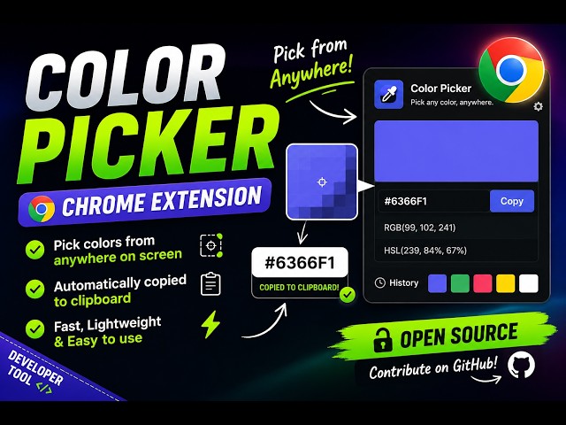 Color Picker Chrome Extension