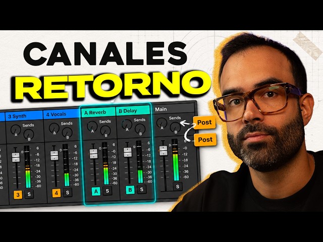 Guía Definitiva CANALES DE RETORNO en Ableton Live