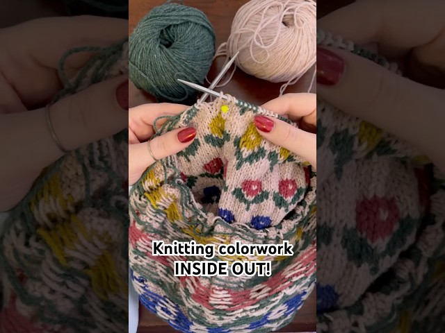 The biggest colorwork knitting hack that no one talks about—I can’t recommend it enough! 🧶