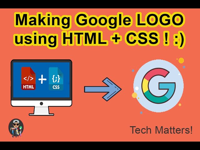 Making GOOGLE LOGO using HTML + CSS !
