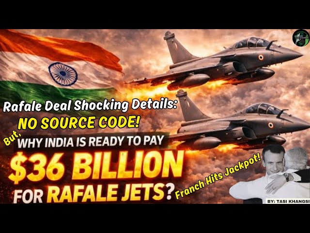 $36 Billion Rafale Deal Shocking Details: No Source Code & Just 30% Indigenous Content | But Why?