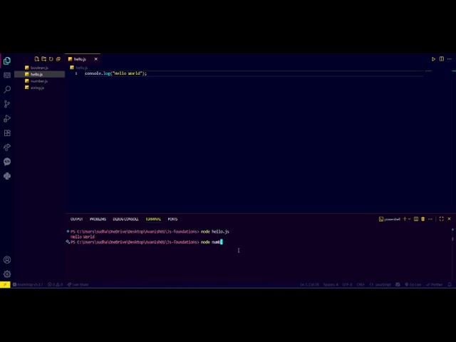 Day 15 | JavaScript Basics: Variables, Data Types & Console Operations | 365 Days of Code