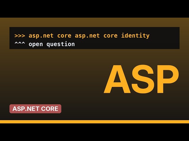 ASP NET Core Identity with Entity Framework custom DbContext