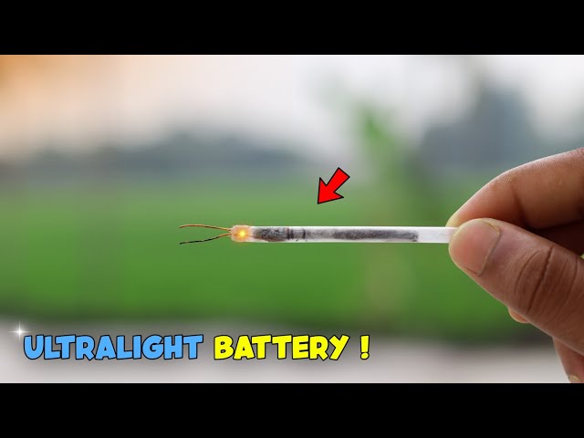 How To Make Mini Rechargeable Battery At Home❗